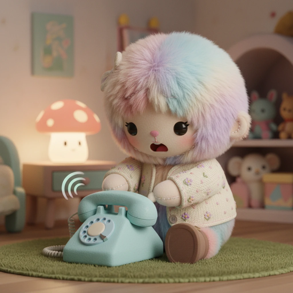 A moment later, a wave of panic washed over her. She snatched the phone back, her soft, rounded fingers fumbling to redial. Each ring echoed with a desperate, silent plea for him to answer.