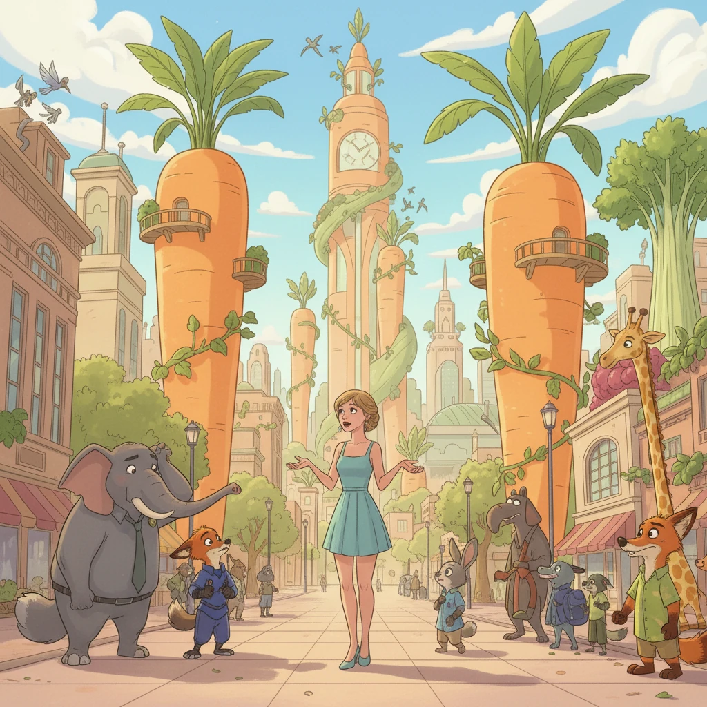 He gives them a cryptic clue: 'Where the jungle meets the tundra, and the ice cream is always cold.' The trio exchanges puzzled glances.