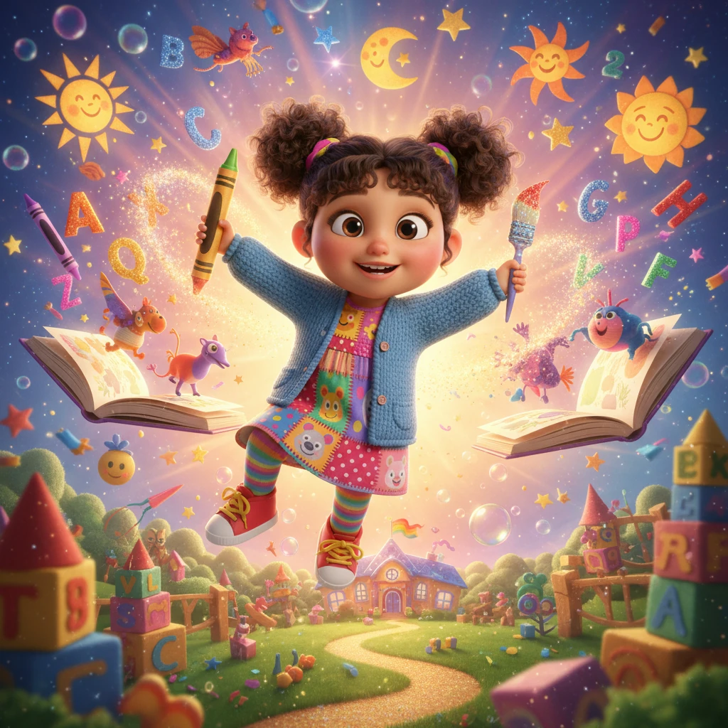 Mariam's Kindergarten Adventures by mahmoud haggag