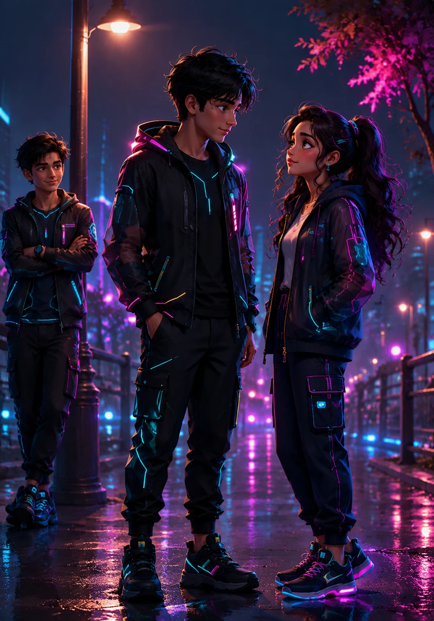 After hours of waiting nervously, Vivaan finally meets Avni in person for the first time under the soft glow of streetlights. The initial awkwardness melts away as they lock eyes, realizing that the person behind the screen is far more captivating than they ever imagined.
