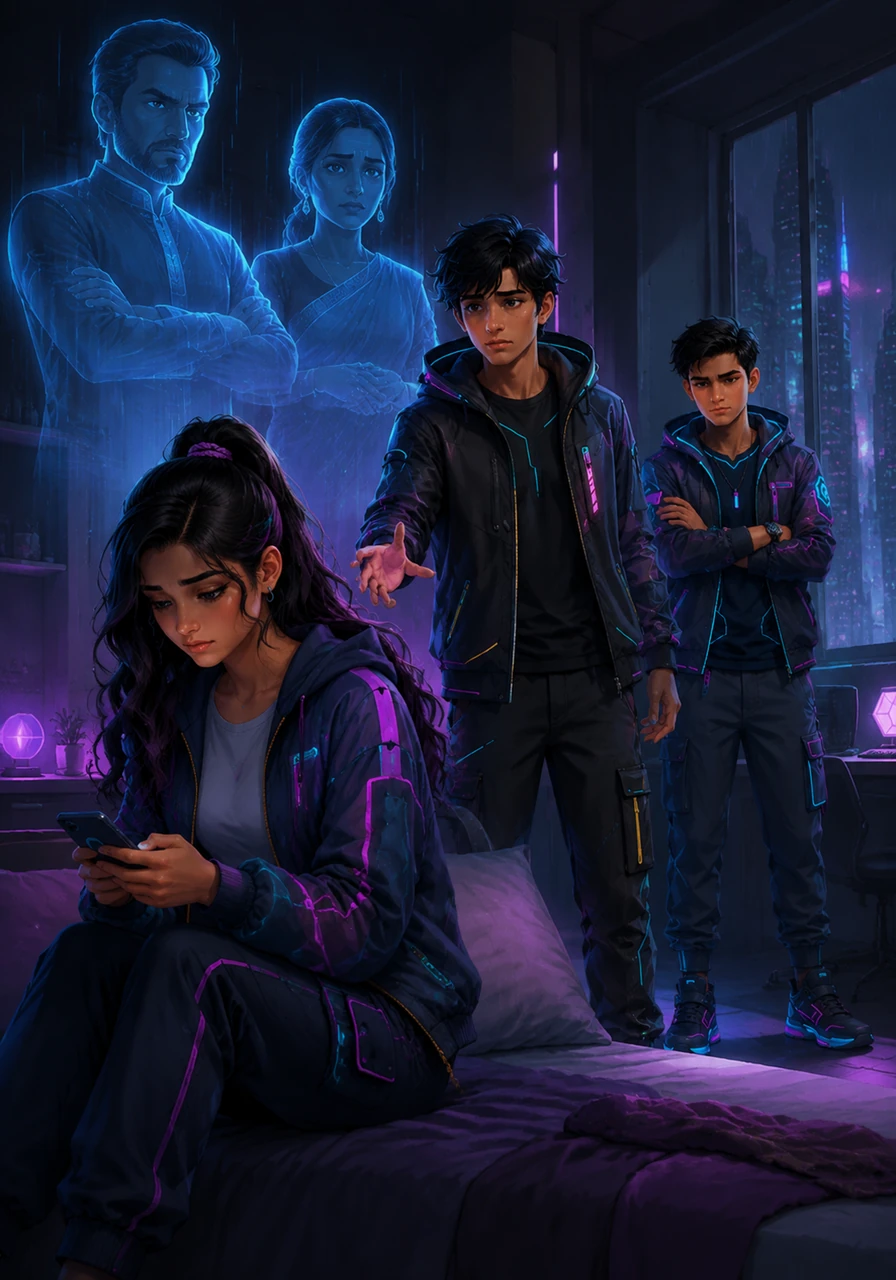 The atmosphere shifts as family pressures begin to loom over Avni, causing her to pull away and return to her cold, distant behavior. Vivaan watches helplessly as the girl he loves becomes a stranger again, her messages growing shorter and the silence between them growing louder.
