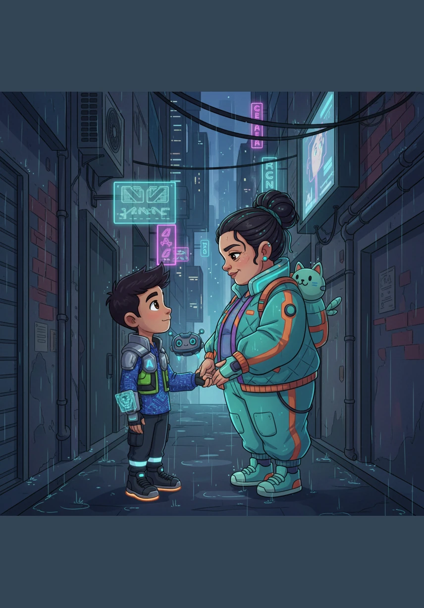 Aiman tried to follow Mak’s hands, twisting and folding the slippery leaves as hard as he could. However, the leaves wouldn't stay in place, and he felt a little frustrated when his first attempt fell apart in his hands.