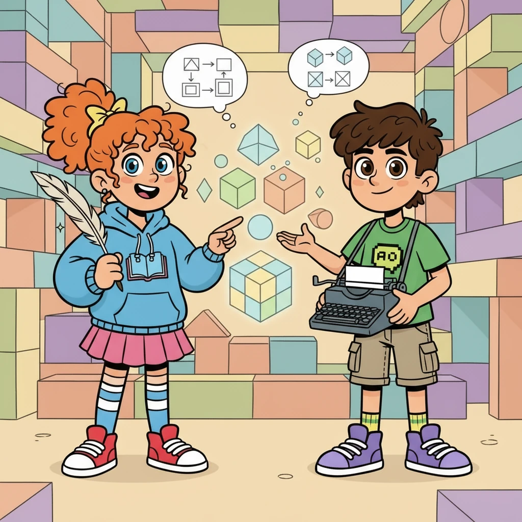 Η διαίρεση τους οδήγησε σε ένα λαβύρινθο, όπου έπρεπε να χωρίσουν ένα πρόβλημα σε μικρότερα μέρη για να το λύσουν. Κατάλαβαν τη σημασία της ανάλυσης.