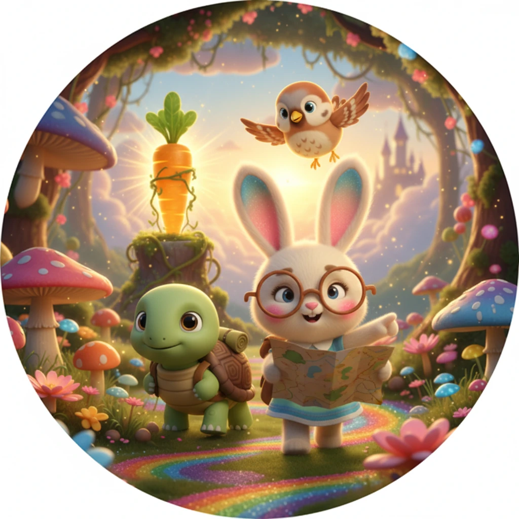 Petualangan Kiki dan Wortel Emas - Fairy tales