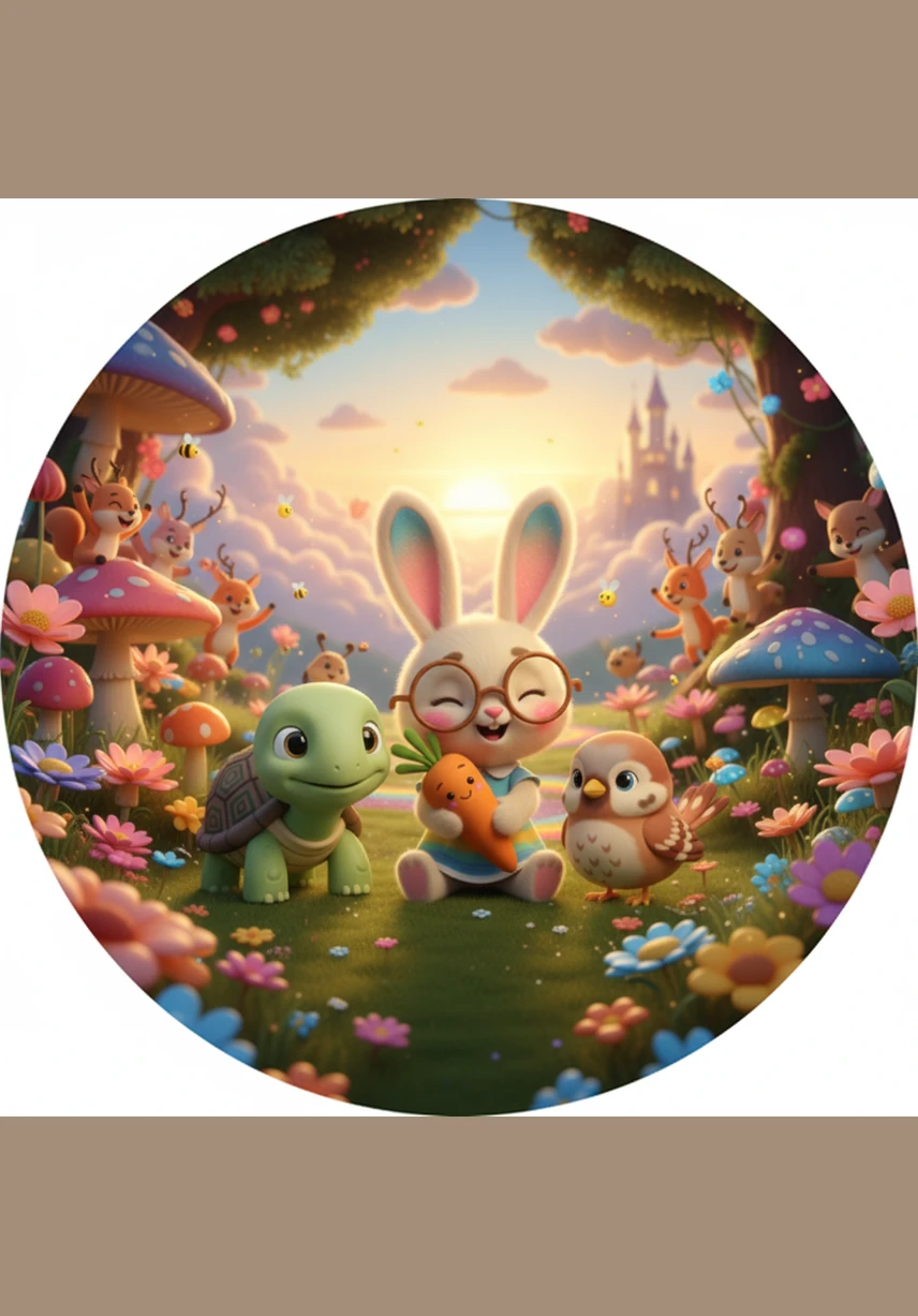 Seluruh penghuni hutan bersorak gembira karena tanaman kembali hijau dan bunga-bunga bermekaran dengan indahnya di mana-mana. Kiki, Tobi, dan Pipit duduk bersama sambil menikmati pemandangan hutan yang kembali asri dan penuh warna. Mereka belajar bahwa petualangan terbaik adalah petualangan yang dilakukan bersama sahabat untuk kebaikan semua makhluk.