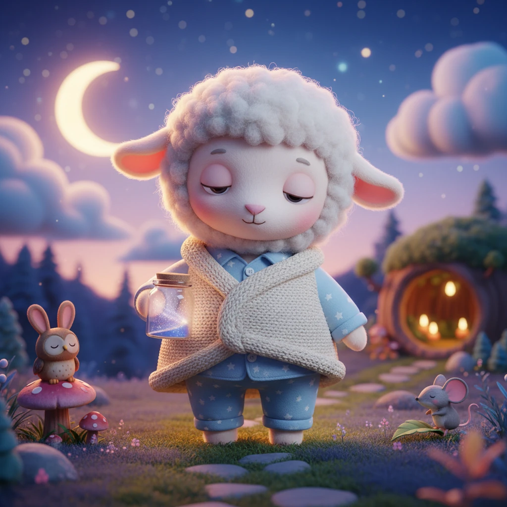 Luna's Sleepy Journey - animal