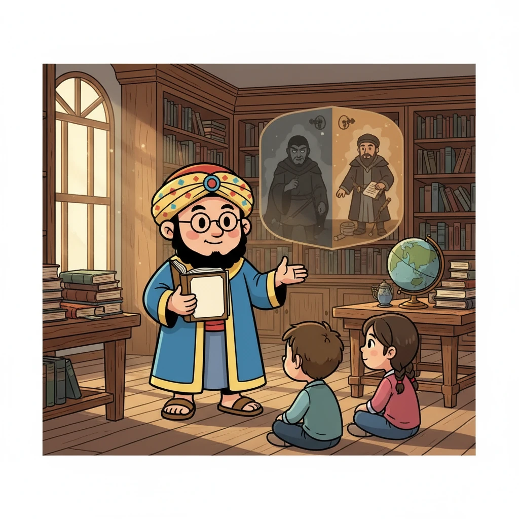 The scholar then delved into the complexities of myths and realities surrounding historical figures. With a wise expression, he addressed the Hempher myth, comparing it to the actual historical narrative. Shaykh Omar clarified the perspectives of scholars, encouraging critical thinking and the importance of relying on authentic sources.