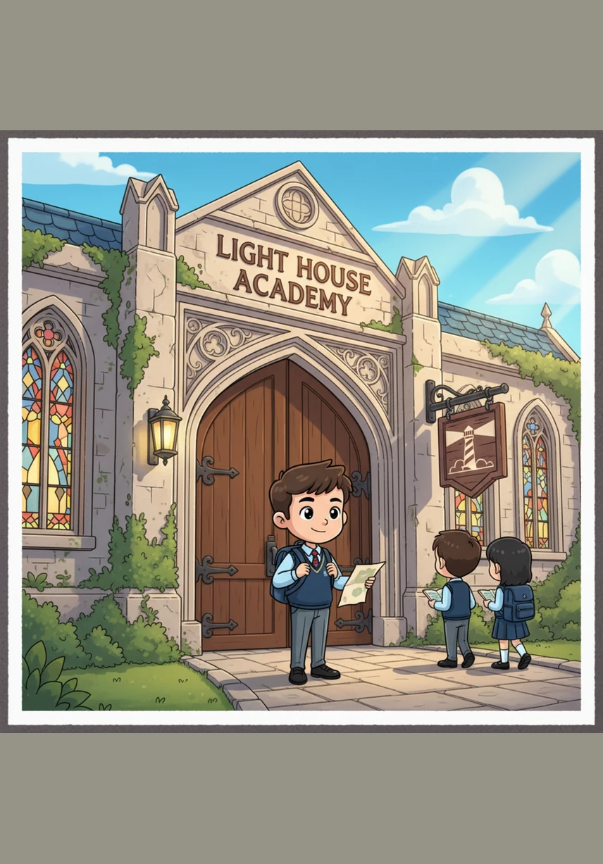 Young Zaid arrives at the Light House Academy with a backpack full of books and a heart full of curiosity. He learns that just as a lamp needs light to shine, his knowledge needs the glow of good manners to truly benefit the world around him.