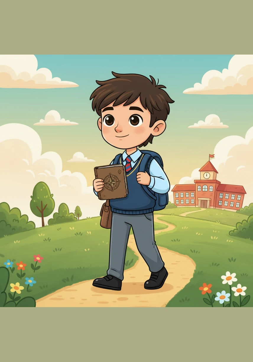 Throughout the morning, Zaid moves with grace and humility, walking calmly through the school hallways with a polite smile for everyone he passes. When he stops for a drink of water, he remembers to sit down and take slow, mindful sips, practicing discipline in even the smallest actions.