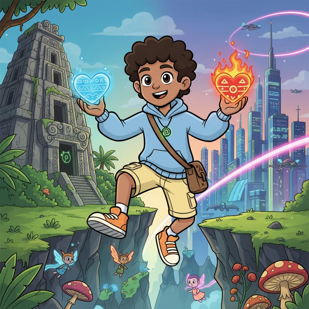 Sandip's Two Hearts - fantasy