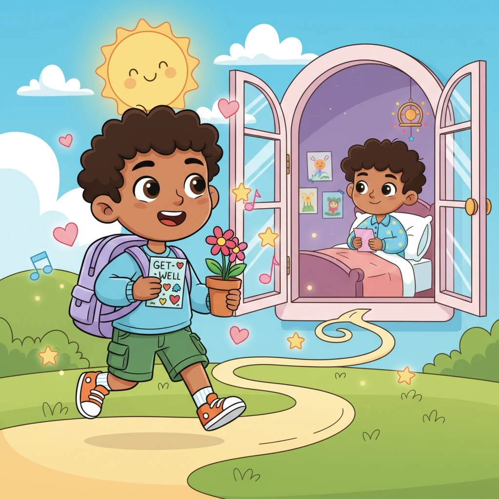 Kenan's Compassionate Visit - Friendship stories