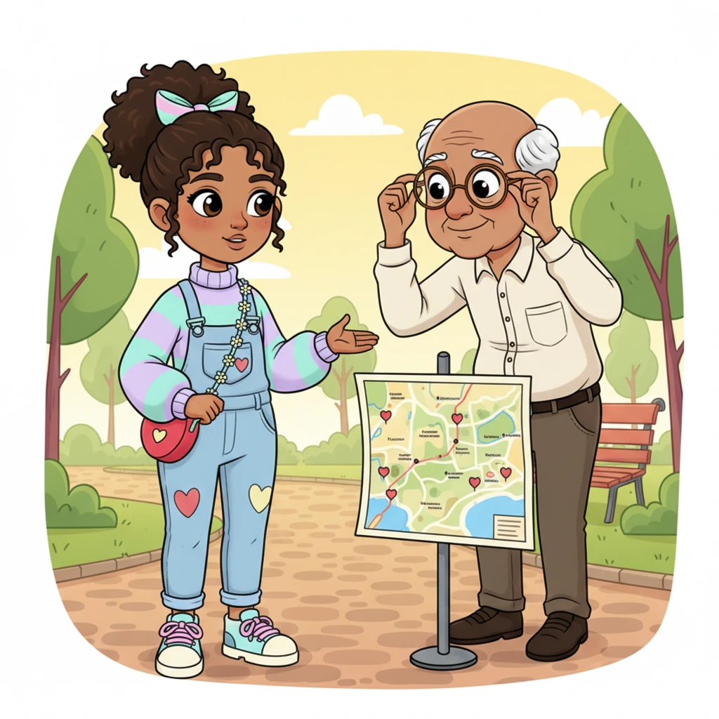 The elderly gentleman's face transforms from bewilderment to relief, then to a look of deep admiration. He adjusts his glasses, absorbing every word of Snehal's helpful guidance. A sense of calm washes over him.