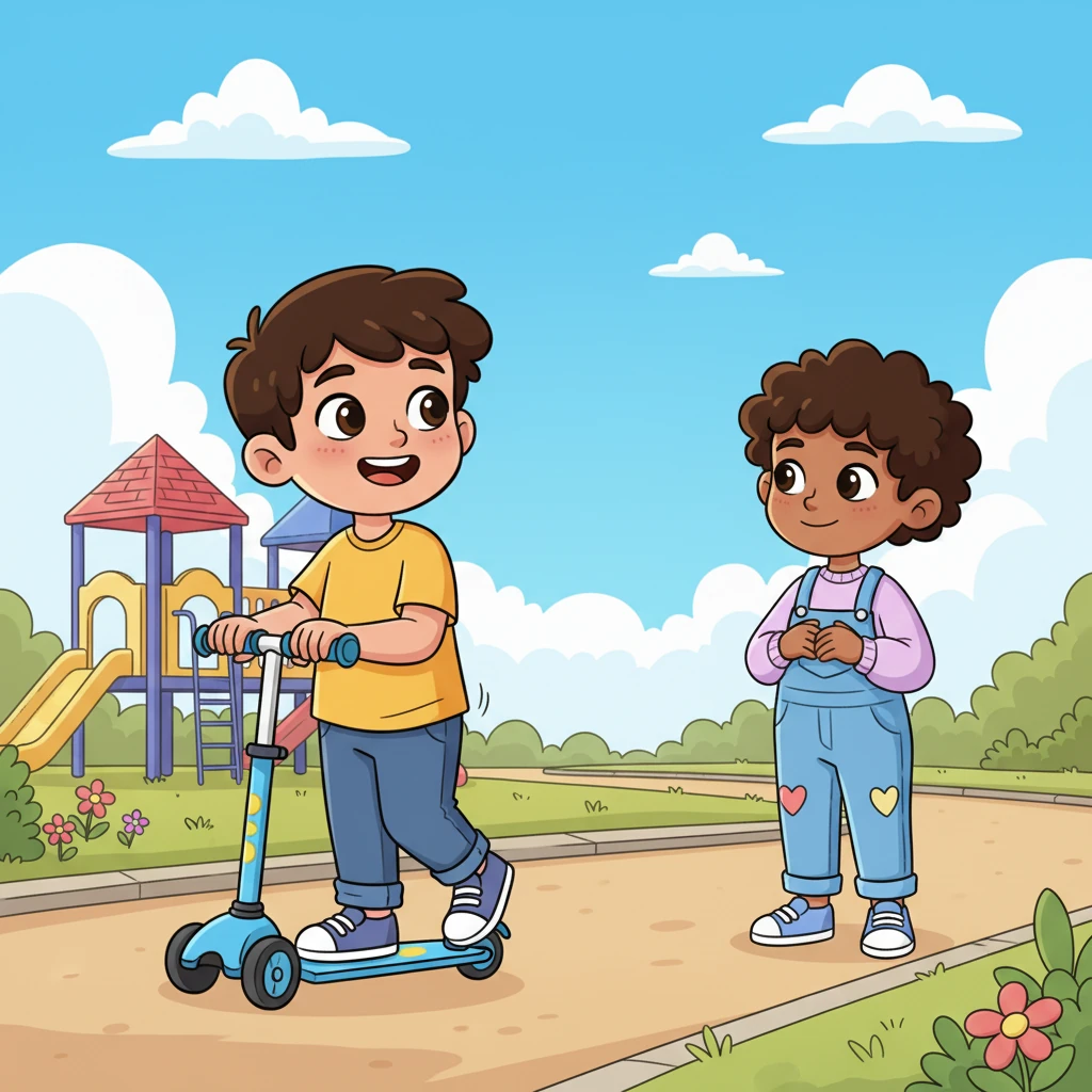 He starts his scooter, then pauses, looking back at Snehal. A wide, genuine smile spreads across his face – the kind that radiates heartfelt gratitude. It’s a moment of pure, unexpected connection.