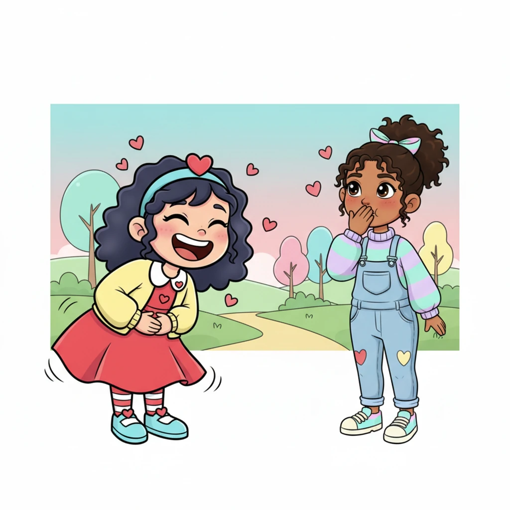 For two seconds, the world stops. Then, Rani bursts into peals of laughter, holding her stomach. Snehal stands there, a delightful mix of shock, embarrassment, and amusement coloring her cheeks.