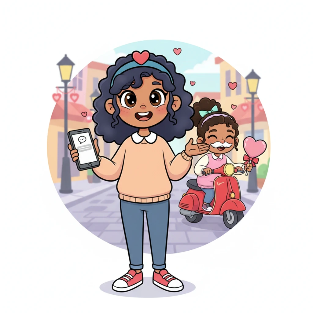 Years later, on Valentine’s Day, Rani’s WhatsApp message pops up: "Happy Valentine’s Day… I Love You from that uncle 😂!" Snehal smiles, remembering the laughter, the street, the scooter, and the spontaneous blessing of kindness.