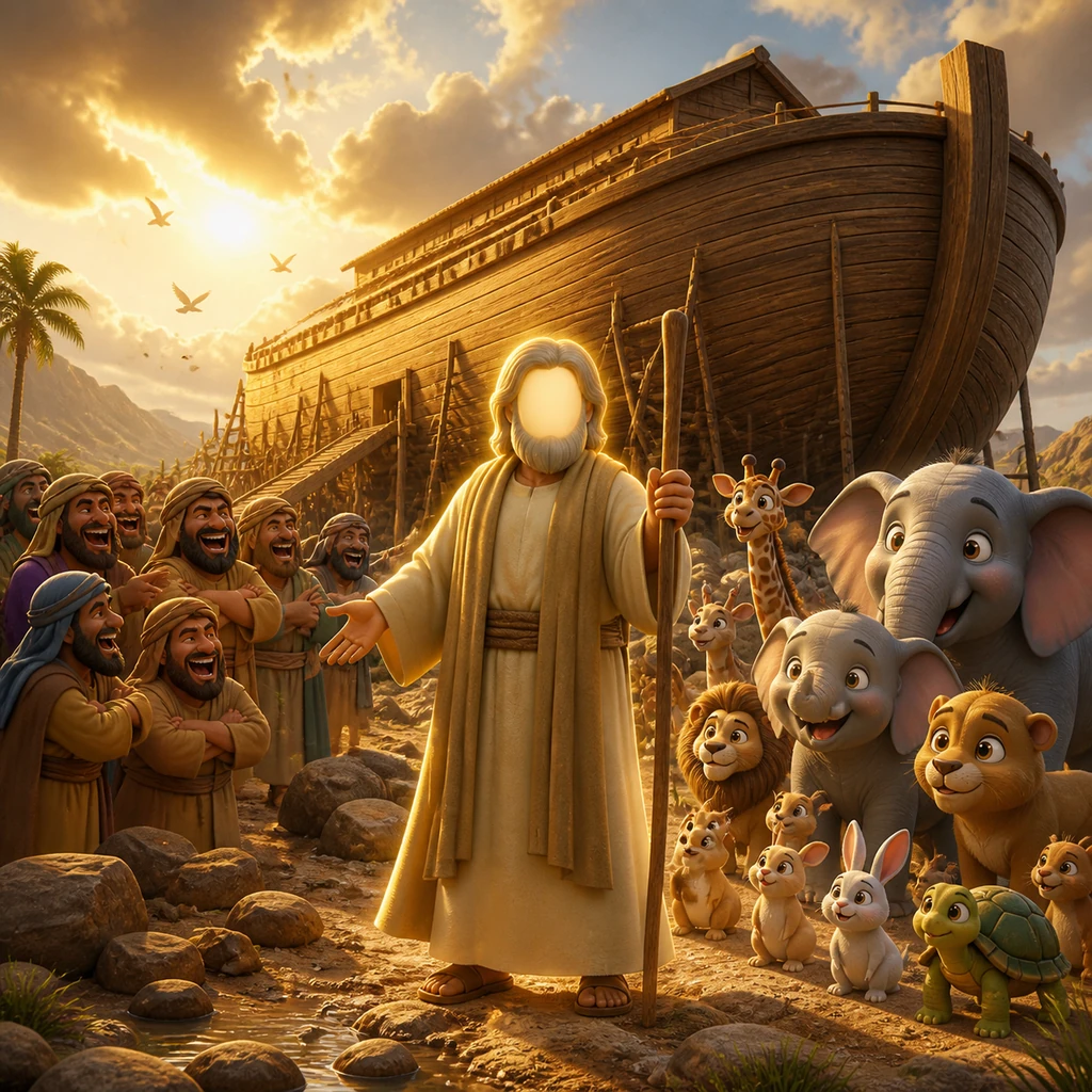 The Kind Prophet and the Great Ark - moral