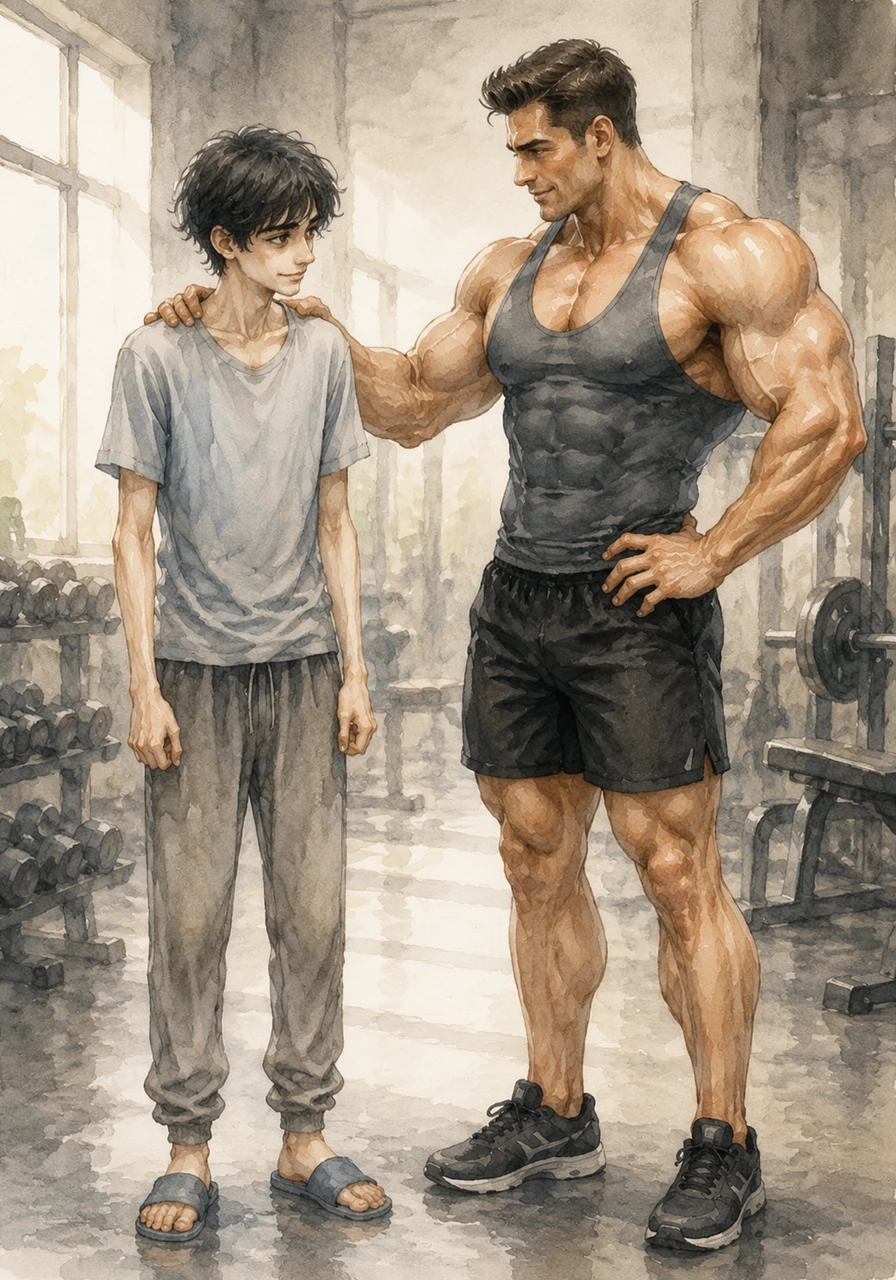 The bodybuilder places a firm, encouraging hand on Aryan’s shoulder and promises to help him become a completely new person in ninety days if he is willing to work hard. For the first time in a long time, a tiny flicker of hope ignites within Aryan’s heart as he nods and agrees to the challenge.