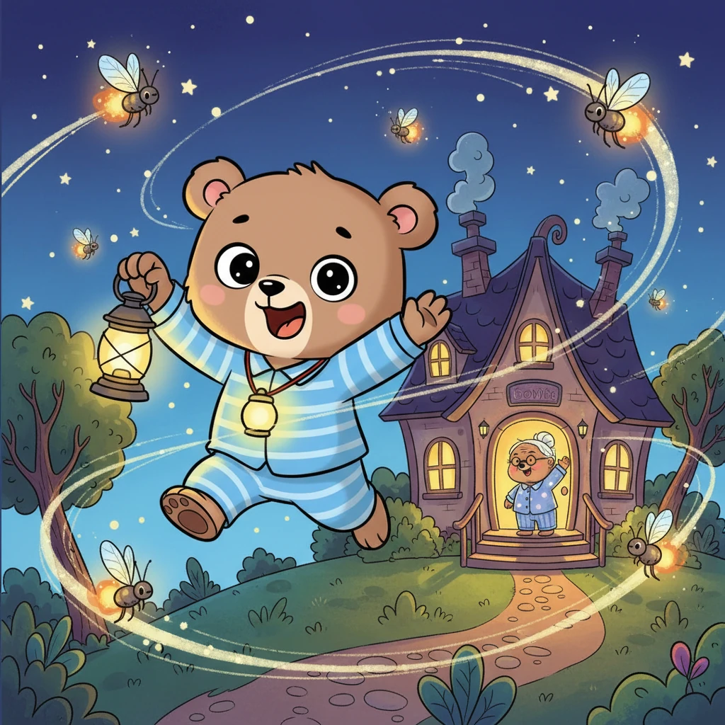 Der kleine Bär und das Haus mit dem Nachtlicht - animal