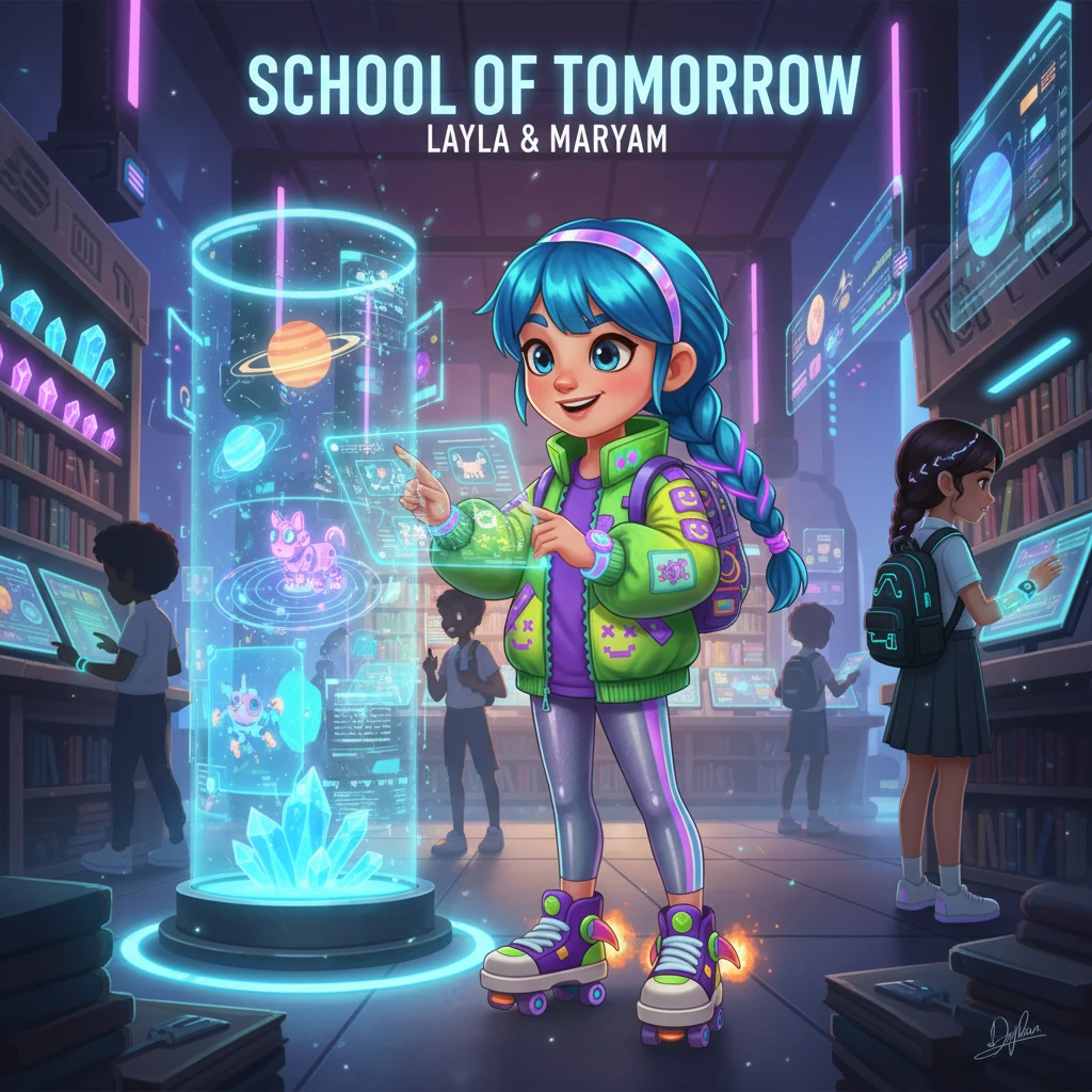 أمانة العلم: رحلة ليلى ومريم في عالم المعرفة - 教育故事