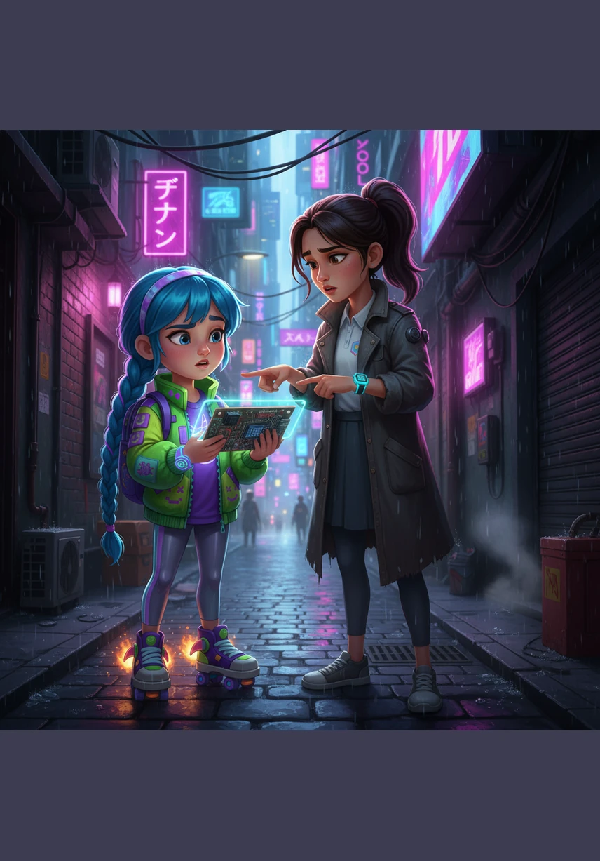 توقفت مريم قليلاً وقالت إنها لا تعرف الاسم، لكن ليلى أوضحت لها بلطف أن استخدام أفكار الآخرين دون ذكر أسمائهم ليس صحيحاً. شرحت ليلى أن مصادر التعلم هي كنز يجب أن نعرف أصحابه لنحفظ حقوقهم العلمية ونكون باحثين أمناء.