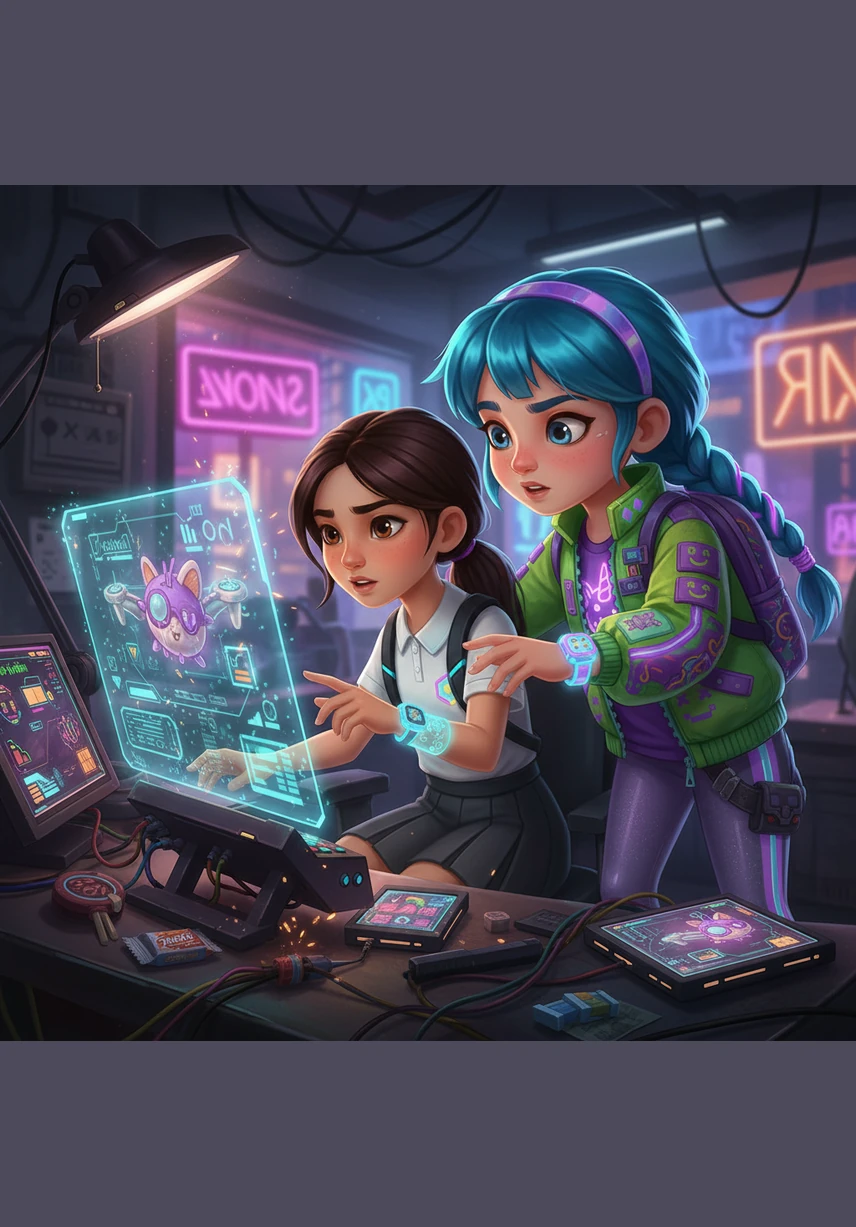 قامت مريم بكتابة أسماء المؤلفات خلود الكعبي وسارة الكواري في قائمة المراجع بكل فخر واعتزاز. شعرت الفتاتان بالمسؤولية وهما توثقان المعلومات بشكل صحيح، مما يضفي مصداقية كبيرة على عملهما المدرسي أمام زملائهما.