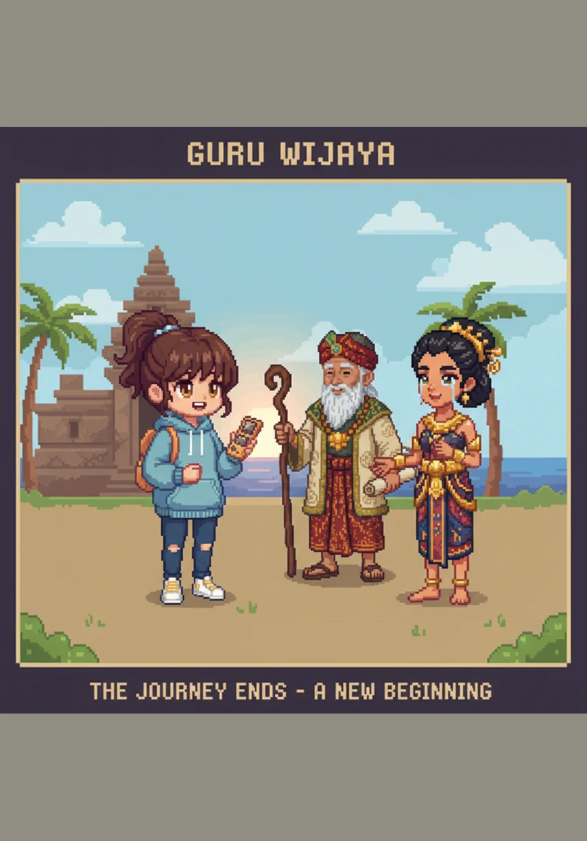 Sekembalinya ke pusat kerajaan, Nimas disambut hangat sebagai pahlawan muda yang membawa pengetahuan baru dan kebijaksanaan dari perjalanannya. Ia menyadari bahwa keberagaman budaya dan toleransi adalah harta yang paling berharga bagi keutuhan bangsa mereka.