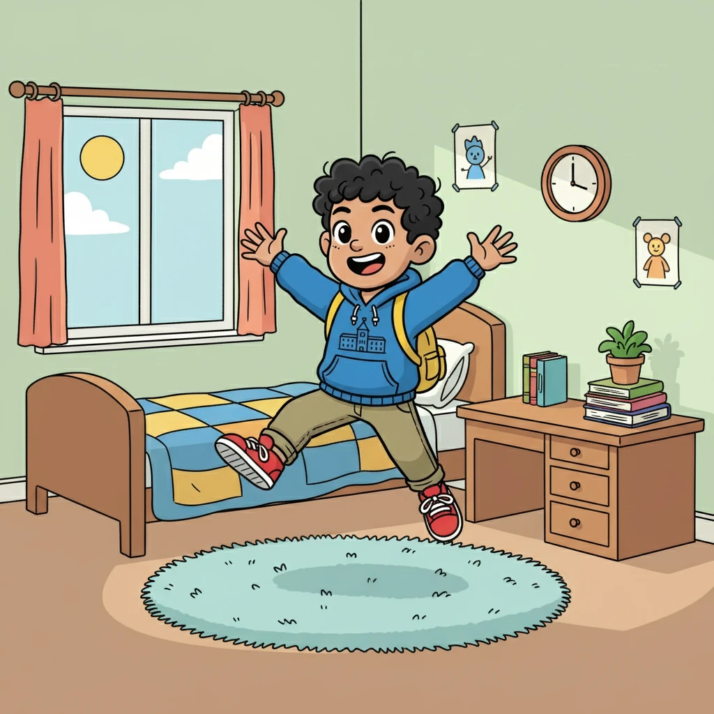 Kai woke up in his room, the lesson learned. He knew now what he had to do. He would get involved!