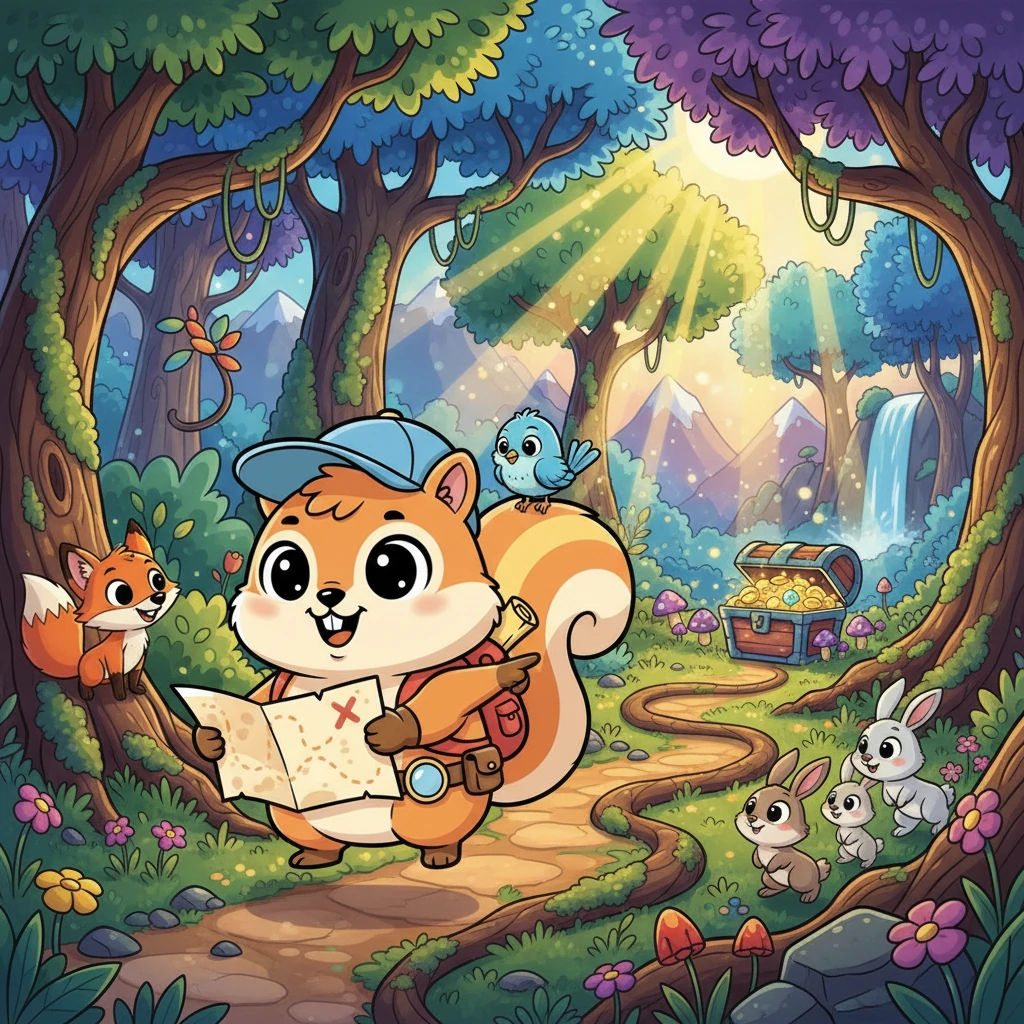 Pip's Great Treasure Hunt - Adventure stories