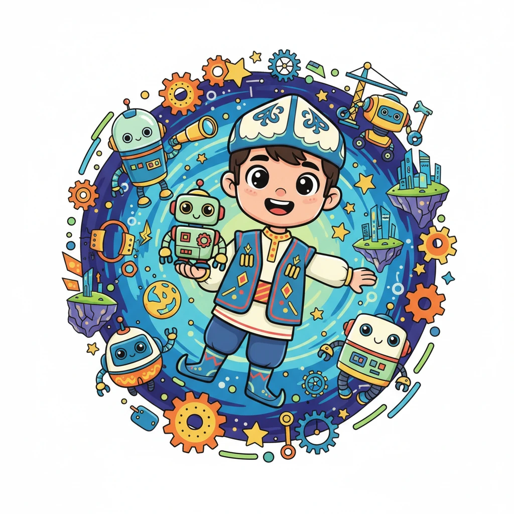 Роботтар әлеміне саяхат - educational