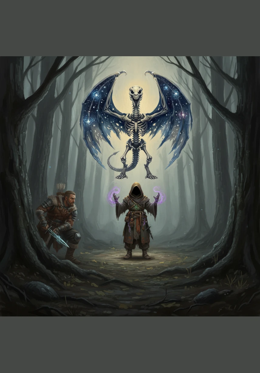 The journey leads deep into the Sunless Forest, where giant bioluminescent mushrooms tower like trees and cast a sickly neon glow. Strange, iridescent insects flutter around Kaelen as he searches for the legendary shards of the First Flame hidden within the roots.