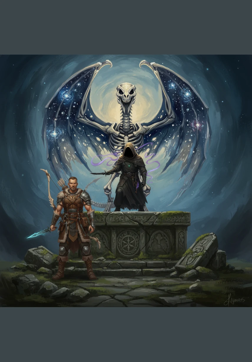 As the dragon falls, a new dawn breaks over the horizon, painting the dark sky in hues of gold and violet for the first time in centuries. Kaelen stands amidst the ruins, a master of his own fate in a world that is finally beginning to heal.