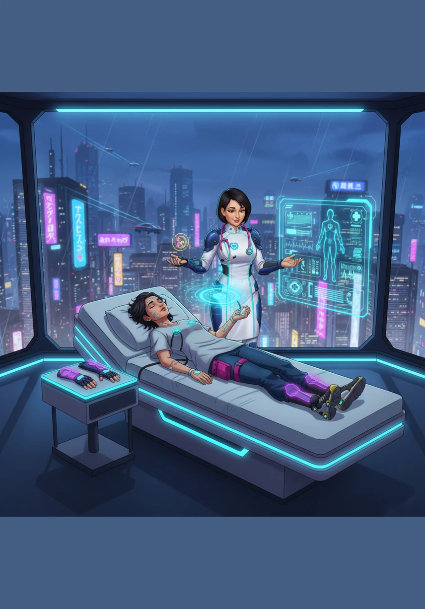 I turn my head slowly to the side and see a colorful bouquet of sunflowers sitting on my bedside table. Next to them lies my favorite worn sketchbook and a stack of bright cards filled with handwritten messages from my friends.