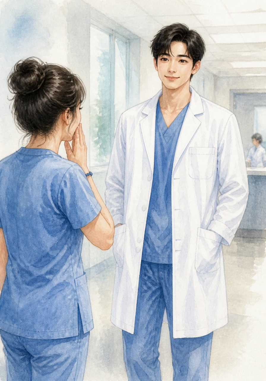 To her surprise, the man from the bus stop appeared at the hospital where she worked, wearing a white doctor's coat and a warm smile. His name was Kim Zayan, a dedicated doctor from Korea who had also traveled far from home to pursue his medical studies.