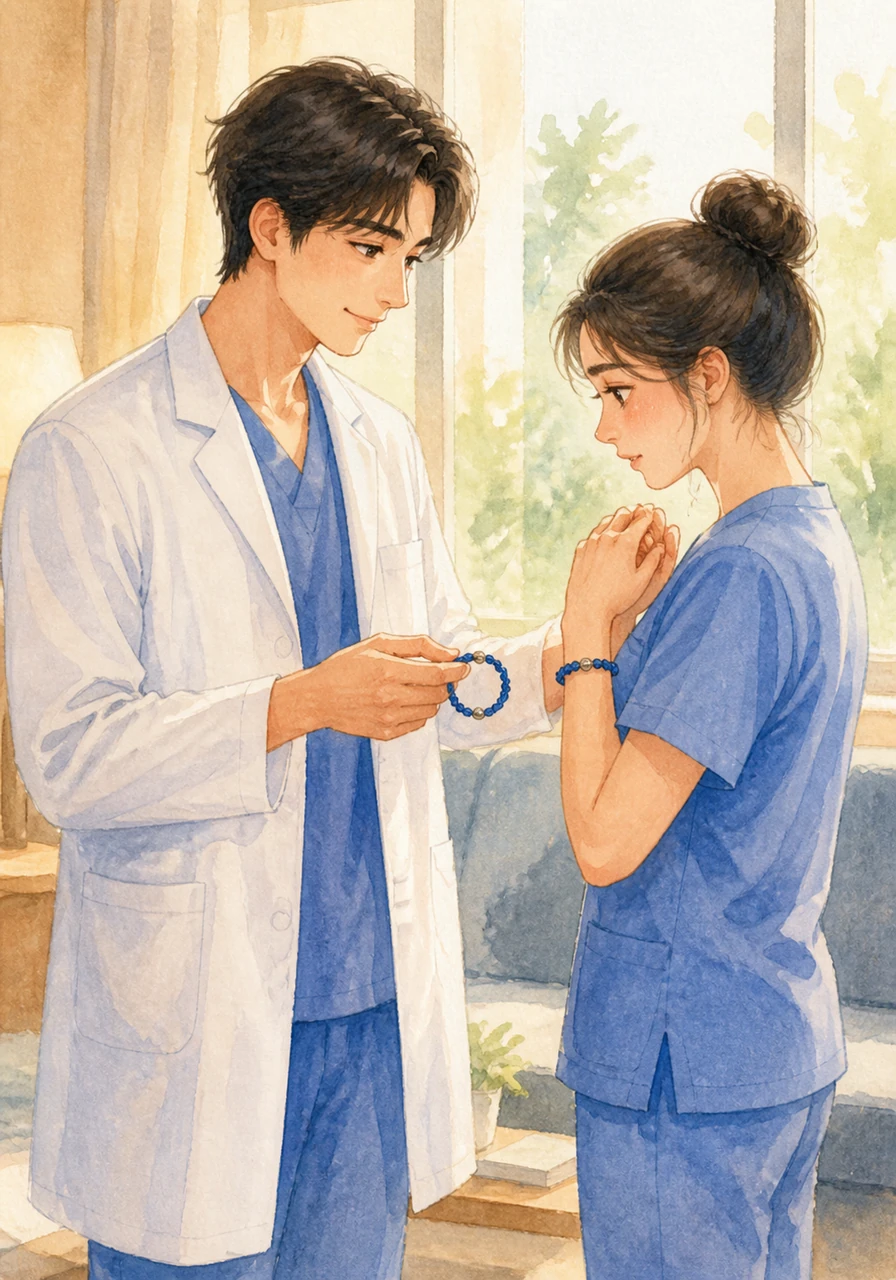 With a nervous but tender smile, Zayan reached into his pocket and presented Blessy with a beautiful, unforgettable matching bracelet. He confessed his love and asked her to stay by his side forever, promising to be the anchor to her wandering thoughts and her partner for life.