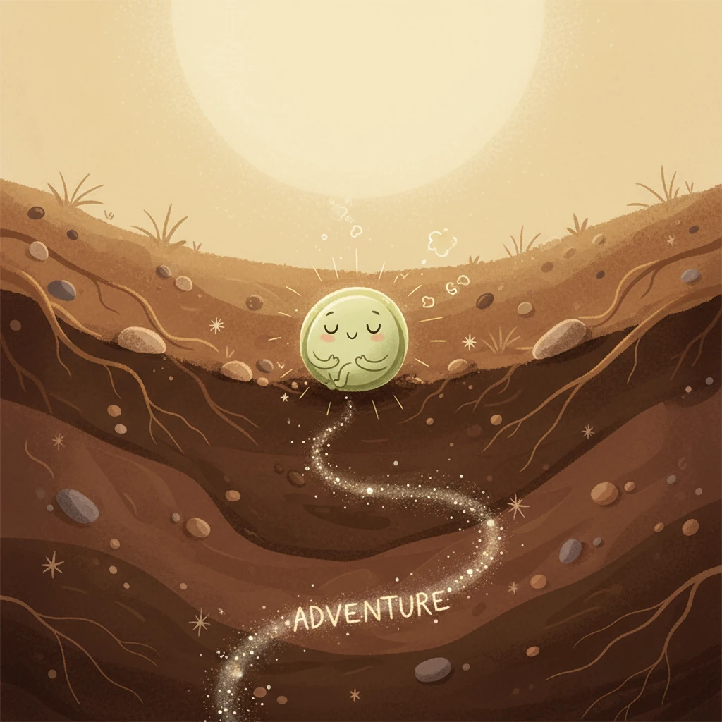 the brave strawberry plant - nature