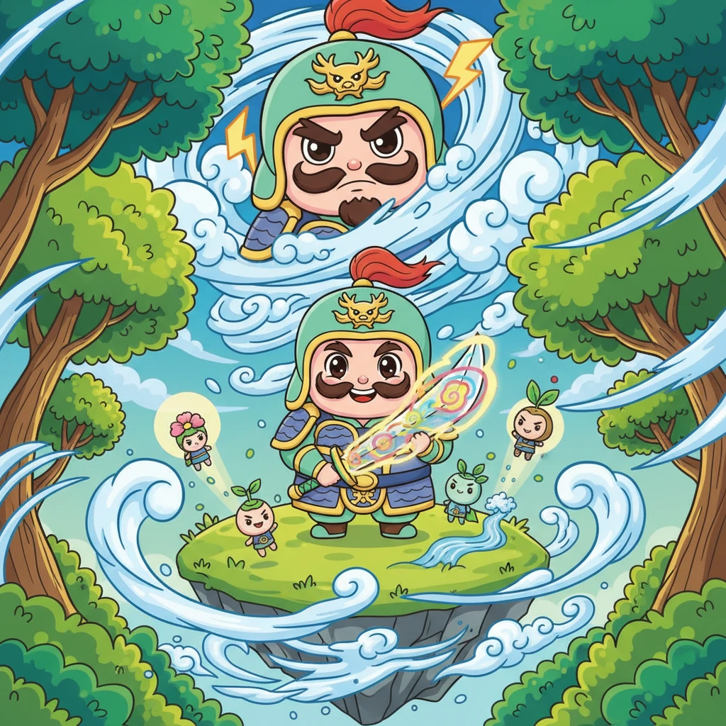 森林王国的“大风”与神奇的小卫士：平肝熄风药的故事