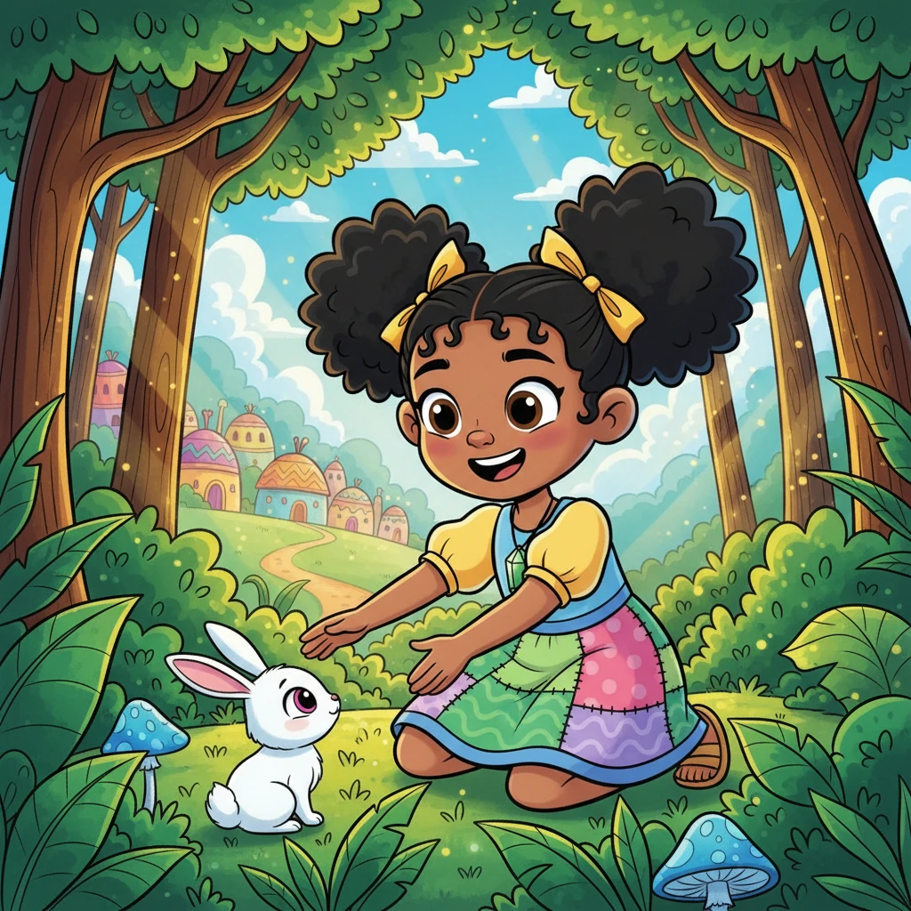 Fanta and the Emerald Forest Friend - 友情故事