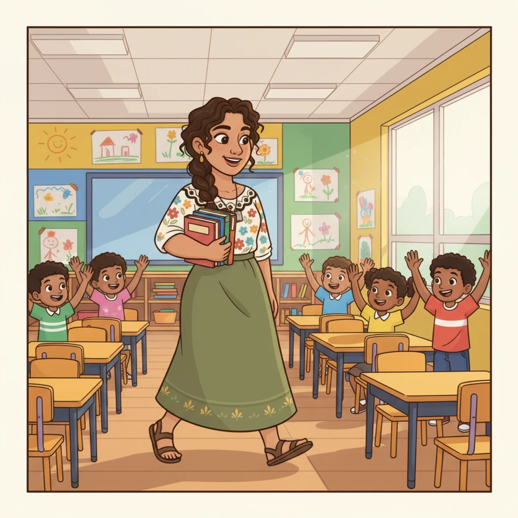 El Gran Despertar de la Maestra Elena - Family stories