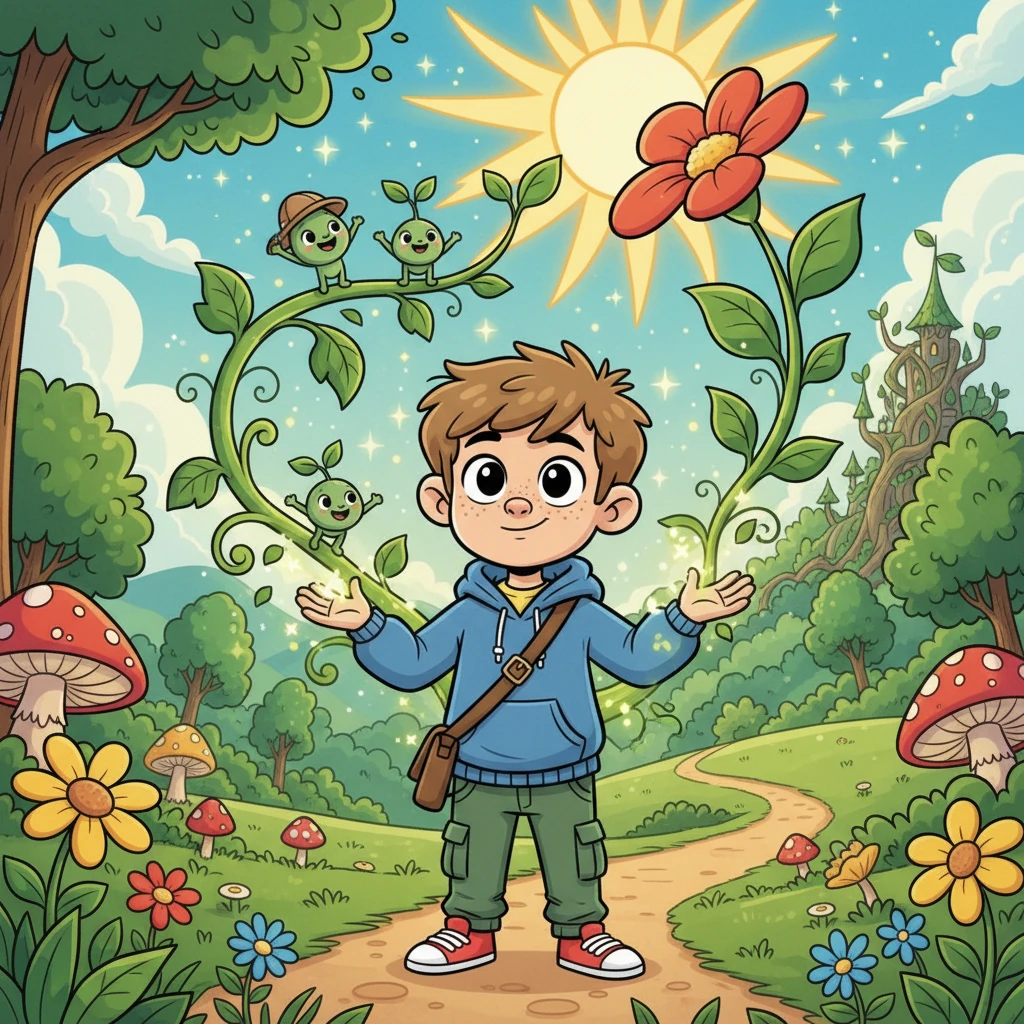 The Little Seedling's Big Dream - nature