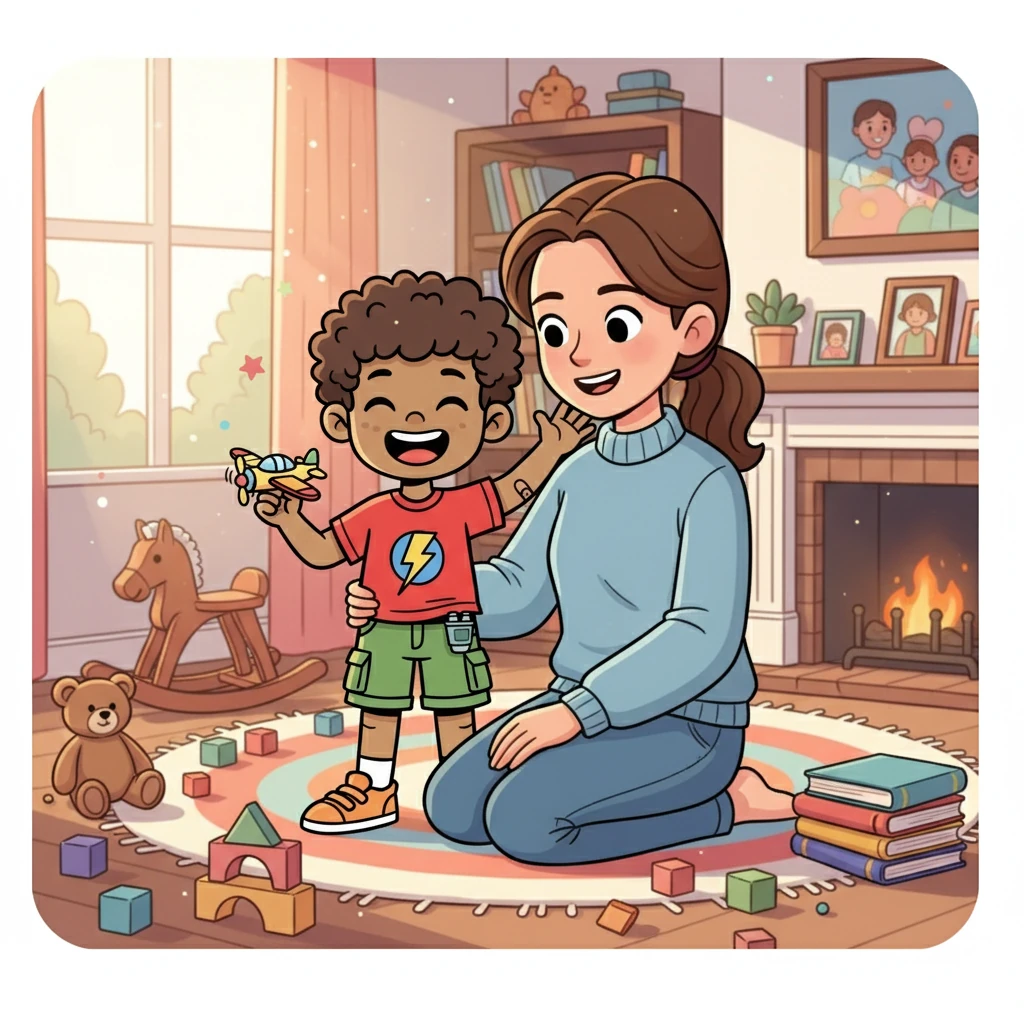 Years passed, filled with doctor's appointments and tireless care. Dean, though energetic, faced many health challenges. Sharon, however, treated him like any other child, ensuring he experienced the joys of childhood, laughter filling their small home.