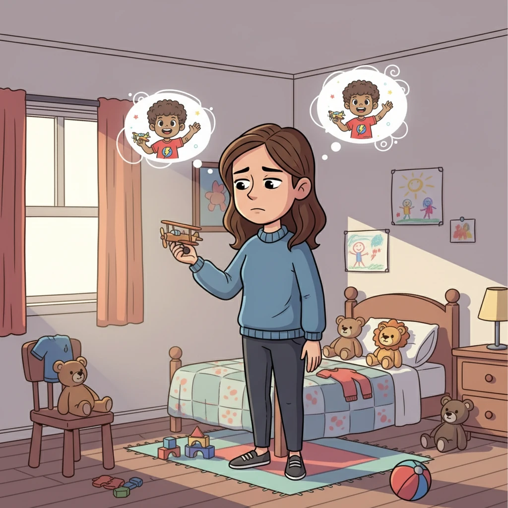 The house felt empty without Dean's infectious energy. Sharon wandered through his room, the remnants of his life – toys, clothes, and drawings – a constant, painful reminder of her loss. Memories, both sweet and sorrowful, flooded her mind.
