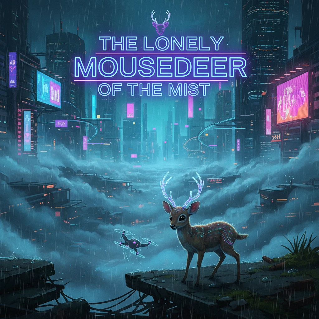 The Lonely Mousedeer of the Mist - animal