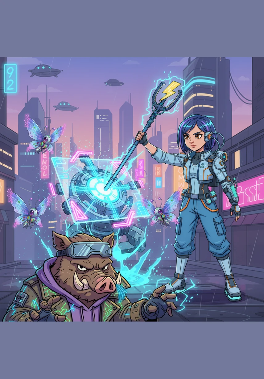 No longer a poor and lonely mousedeer, Kiki becomes the cherished guardian of the secret valley. He sleeps peacefully under a blanket of bright stars, knowing he has finally found a place where he belongs. His heart is full, and the forest is no longer a place of fear, but a place of home.