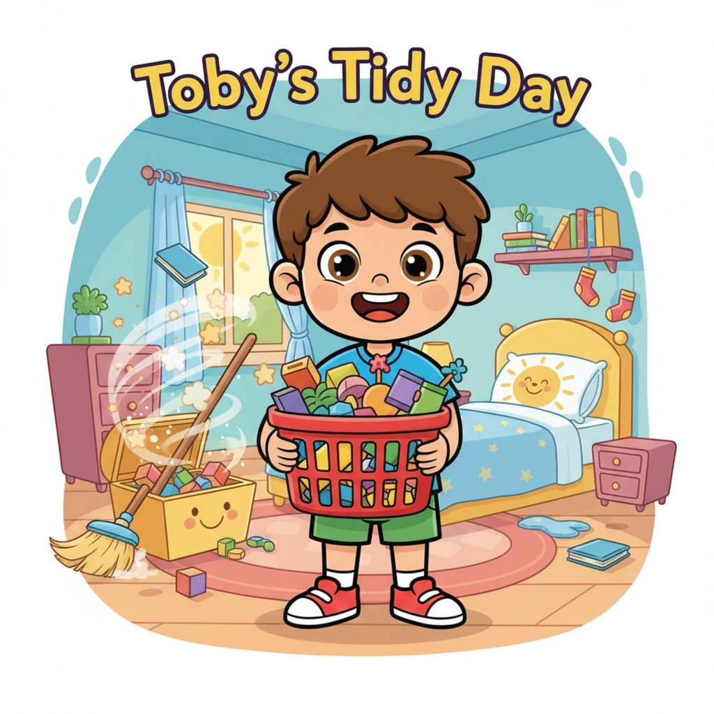 Toby's Tidy Day - educational