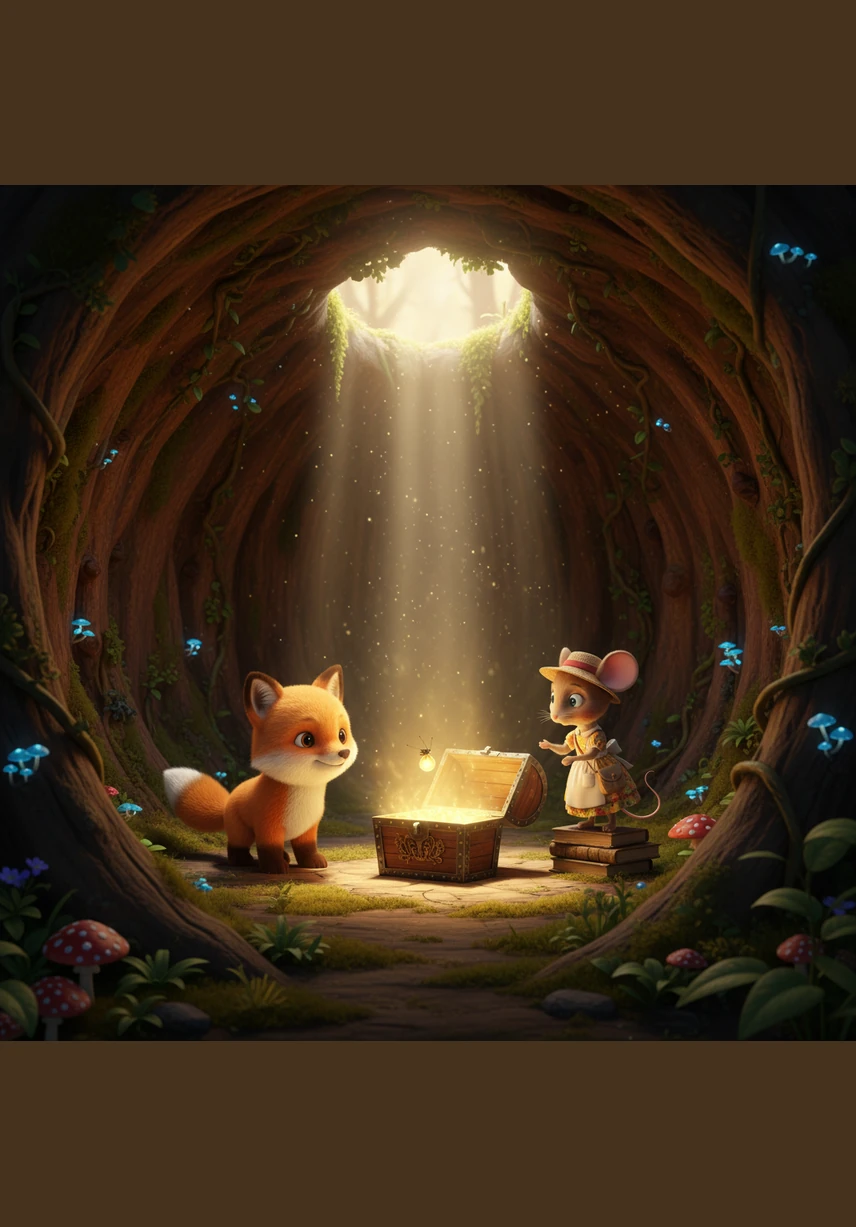 He took the mysterious key to Barnaby the Owl, who lived in the tallest, oldest tree in the forest. Barnaby peered through his round spectacles and told Oliver that this special key belonged to the legendary Door of Dreams.