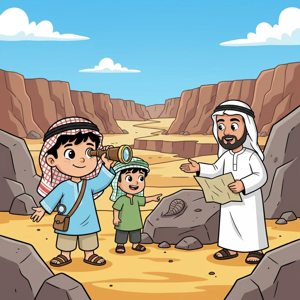 رحلة ريان ومؤيد في سرّ التعاقب البيئي - Educational stories