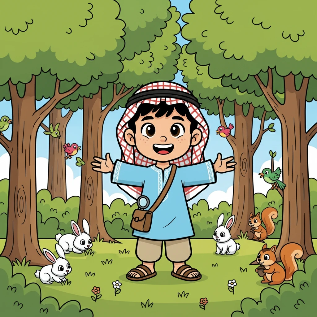 بدأت الأشجار الكبيرة في النمو، وشكلت غابة صغيرة. ظهرت الحيوانات الصغيرة مثل الأرانب والسناجب. أصبح المكان موطناً للحياة المتنوعة، وأدرك ريان ومؤيد أن التعاقب البيئي قد وصل إلى مرحلته النهائية.