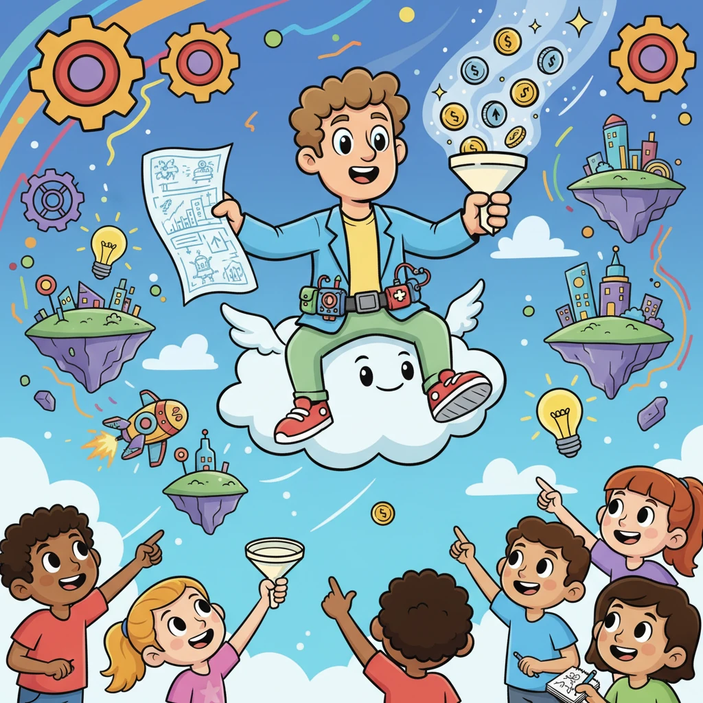 Sparky's Bright Idea Journey - growth