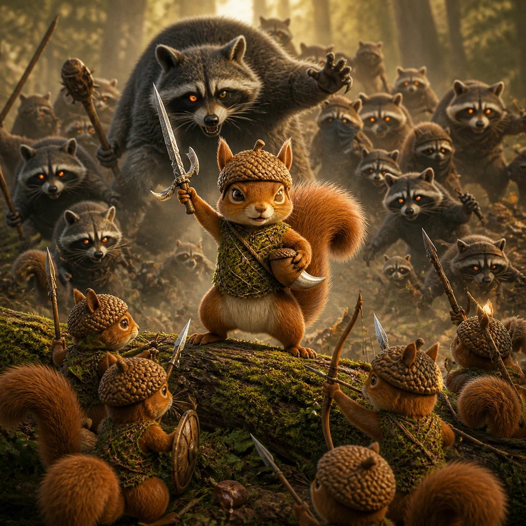 The Great Nut Defense - adventure