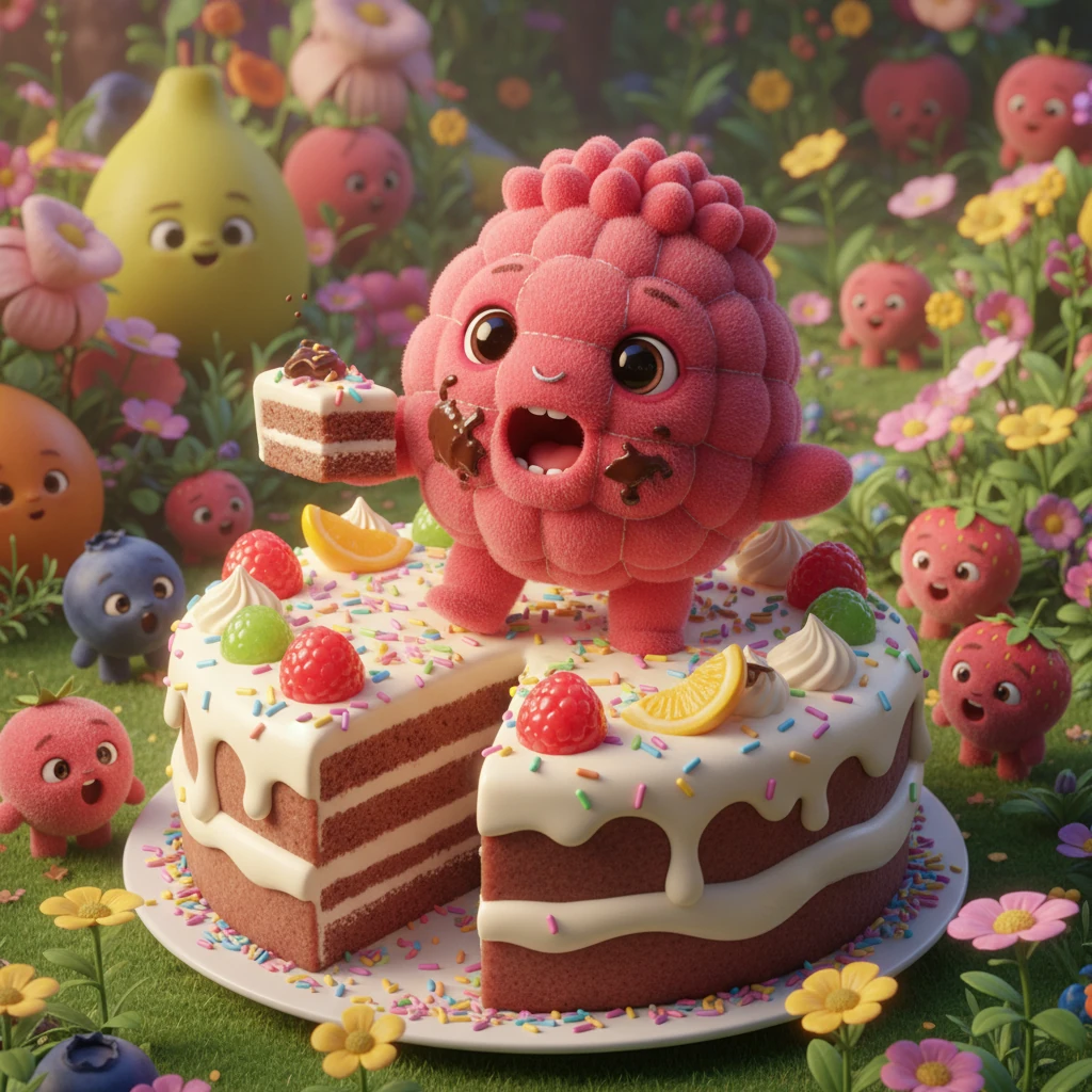 Le Bébé Framboise le plus gourmand du monde